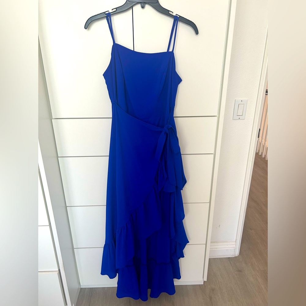 Elegant Blue Mumu Women's Dress